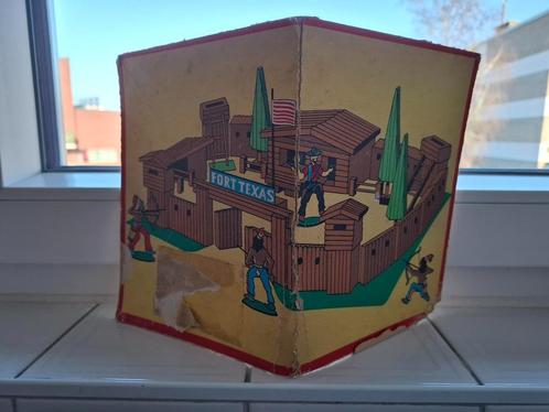 Vintage houten fortje jaren 1950-'70, Antiek en Kunst, Antiek | Speelgoed, Ophalen of Verzenden