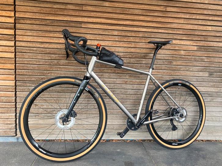 Titus Goldrush Titanium Gravelbike XL, Fietsen en Brommers, Fietsen | Heren | Sportfietsen en Toerfietsen, Zo goed als nieuw, Overige merken