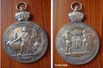 Medaille prijskamp voor Vet Vee Sint Jan Antwerpen, Postzegels en Munten, Penningen en Medailles, Verzenden, Brons