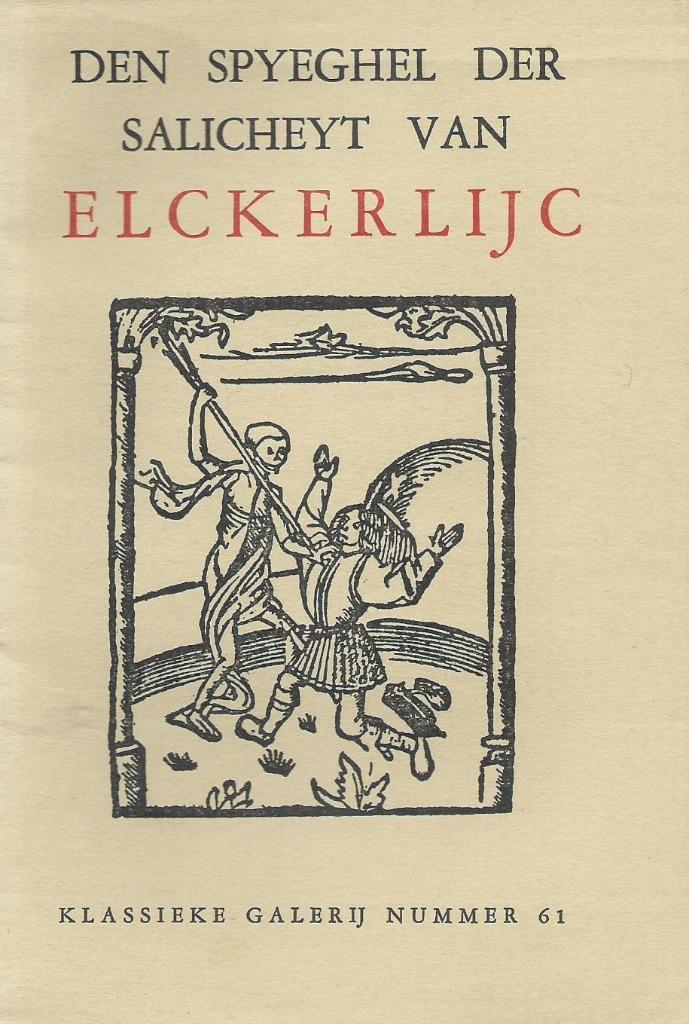 Elckerlijc - Klassieke Galerij nr. 61, Boeken, Literatuur, Zo goed als nieuw, België, Verzenden
