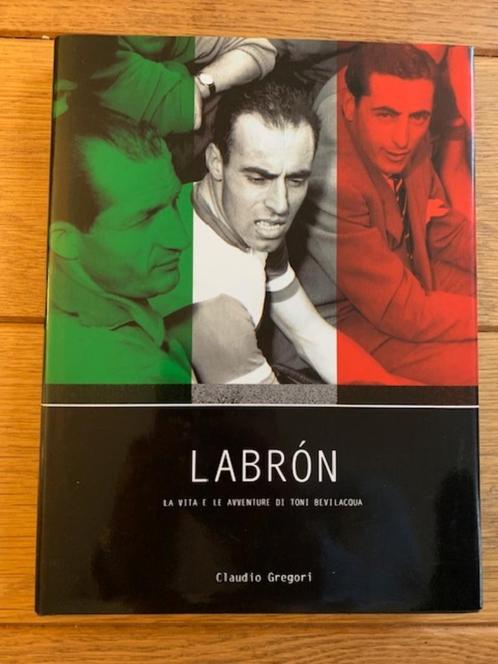 Boek over wielrenner Toni Bevilaqua, in Italiaans, Boeken, Sportboeken, Zo goed als nieuw, Lopen en Fietsen, Ophalen of Verzenden