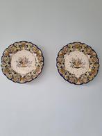 2 oude borden decor Rouen handgeschilderd ( in goede staat), Ophalen