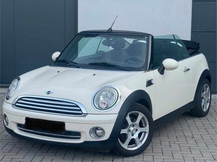 Mini Cooper Cabrio 1.6Benzine/Gekeurd vvk, Auto's, Mini, Bedrijf, Te koop, Cooper, Radio, Benzine, Euro 4, Cabriolet, 3 deurs