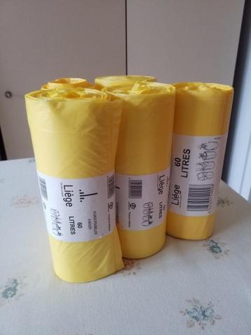 Sacs poubelle Ville de Liège  beschikbaar voor biedingen