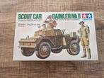 Tamiya Scout Car Daimler Mk.II 1/35, Hobby en Vrije tijd, Auto, 1:32 tot 1:50, Ophalen of Verzenden, Zo goed als nieuw