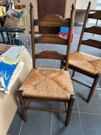 Stoel met biezum, Ophalen