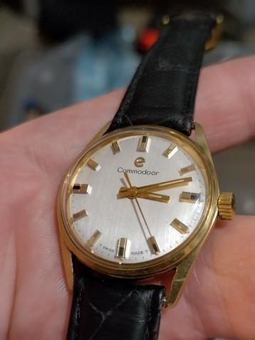prachtige Election Commodoor vintage uurwerk., Ophalen of Verzenden