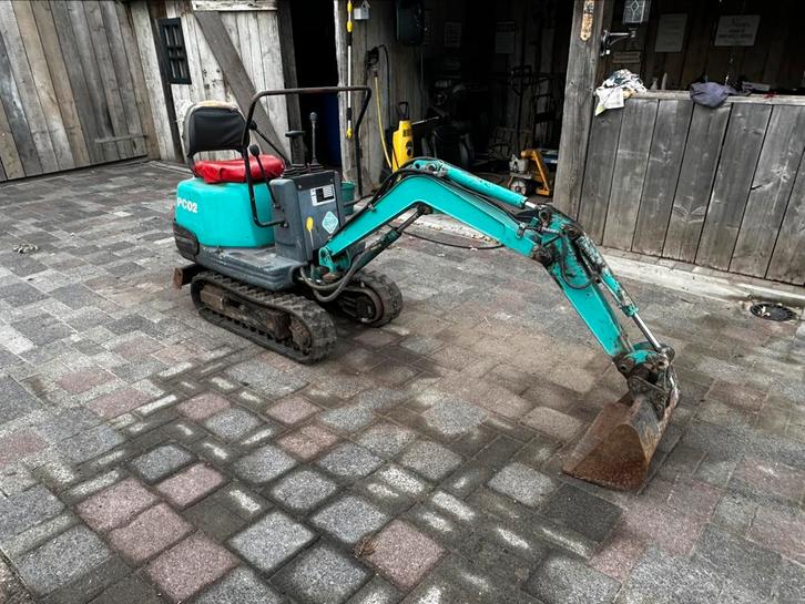 Komatsu mini kraan, Doe-het-zelf en Bouw, Sanitair, Ophalen