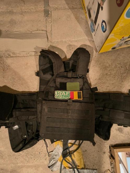 Airsoft loadout; vest, carrier, dropleg, pouches, Sport en Fitness, Schietsport-accessoires, Zo goed als nieuw, Ophalen of Verzenden