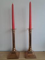 2 chandeliers anciens en laiton, Ophalen of Verzenden
