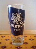 Splendid Pils (De Beerst - Veurne) † 1964, Collections, Marques de bière, Comme neuf, Enlèvement ou Envoi, Verre ou Verres