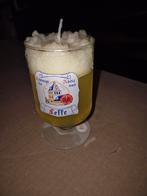 Bierglas kaars leffe, Verzamelen, Biermerken, Verzenden, Leffe