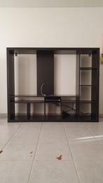 Meuble TV Lappland Ikea, brun noir, 183 x 39 x 147 cm, Maison & Meubles, Armoires | Mobilier de télévision, Autres matériaux, 25 à 50 cm