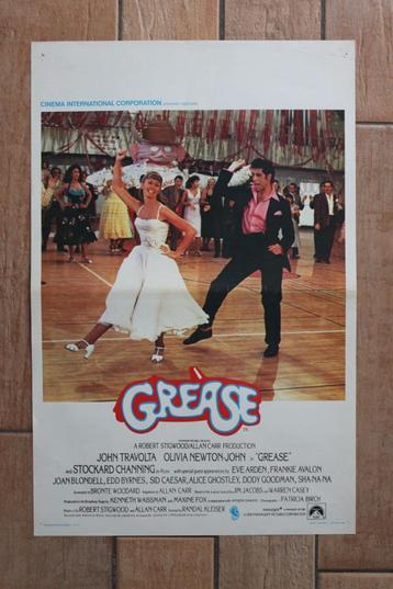 filmaffiche Grease John Travolta 1978 filmposter