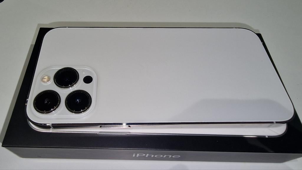 Iphone 13 pro max 128 gb avec boîte/facture, Télécoms, Téléphonie mobile | Apple iPhone, Comme neuf, 128 GB, Sans abonnement, Sans simlock