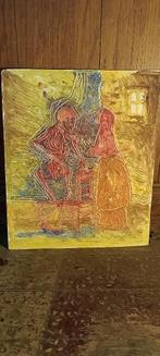 Peinture signée SOUDAN Jean-Pol, 29x35, n468, Enlèvement