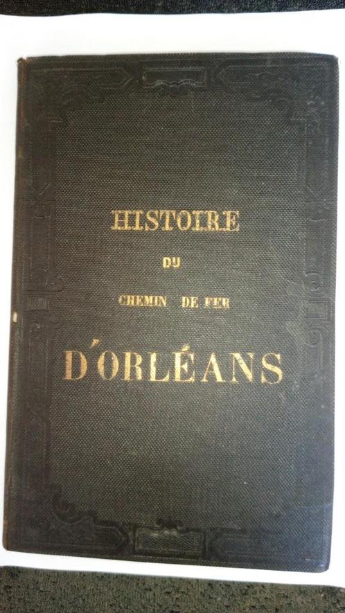 ancien livre  1854 : histoire du chemin de fer et de la comp, Antiek en Kunst, Antiek | Boeken en Manuscripten, Ophalen