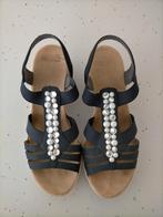 Donkerblauwe sandalen Rieker, maat 37, Ophalen of Verzenden, Zo goed als nieuw