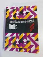 Thematische woordenschat Duits - Verzending mogelijk, Boeken, Schoolboeken, Ophalen of Verzenden, Gelezen, Duits