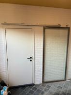 Inox schuifraam., Doe-het-zelf en Bouw, Ophalen, Zo goed als nieuw