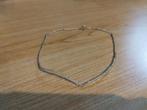 Kralen ketting, Handtassen en Accessoires, Kettingen, Ophalen of Verzenden, Gebruikt, Zilver, Kunststof
