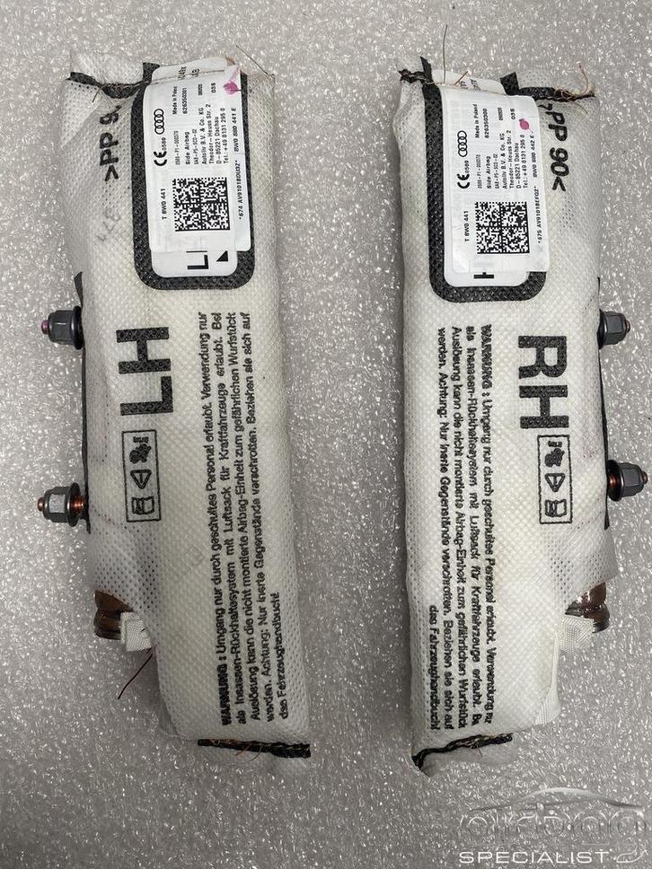 Audi A5 5F stoel airbag achter links + rechts model 2015+  8, Auto-onderdelen, Dashboard en Schakelaars, Audi, Gebruikt, Ophalen of Verzenden