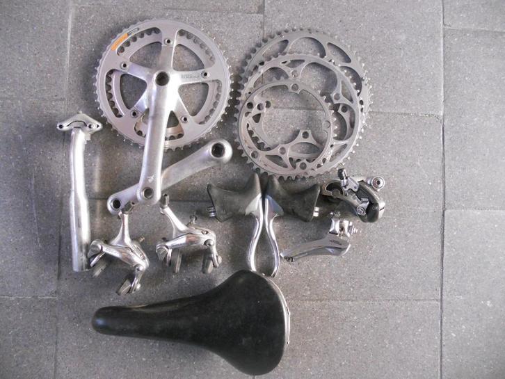 fiets onderdelen, Fietsen en Brommers, Fietsen | Racefietsen, Gebruikt, Aluminium, Ophalen