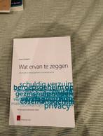 Rudy Schellaert - Que dire (quatrième édition), Livres, Enlèvement ou Envoi, Néerlandais, Rudy Schellaert