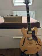 Epiphone Sheraton II - Yamaha THR 10II, Ophalen, Hollow body, Epiphone, Met versterker