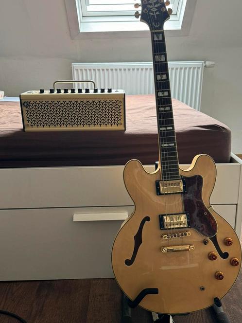 Epiphone Sheraton II - Yamaha THR 10II, Musique & Instruments, Instruments à corde | Guitares | Électriques, Comme neuf, Hollow body