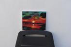 Sunset painting on red, signed joky Kamo, Antiquités & Art, Art | Peinture | Moderne, Enlèvement