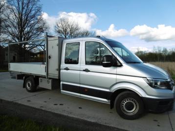 VW CRAFTER DUBBEL CABINE  mag 3500kg trekken!! netto 24000 e