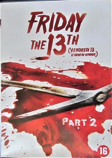 DVD HORROR- FRIDAY THE 13 TH - PART 2