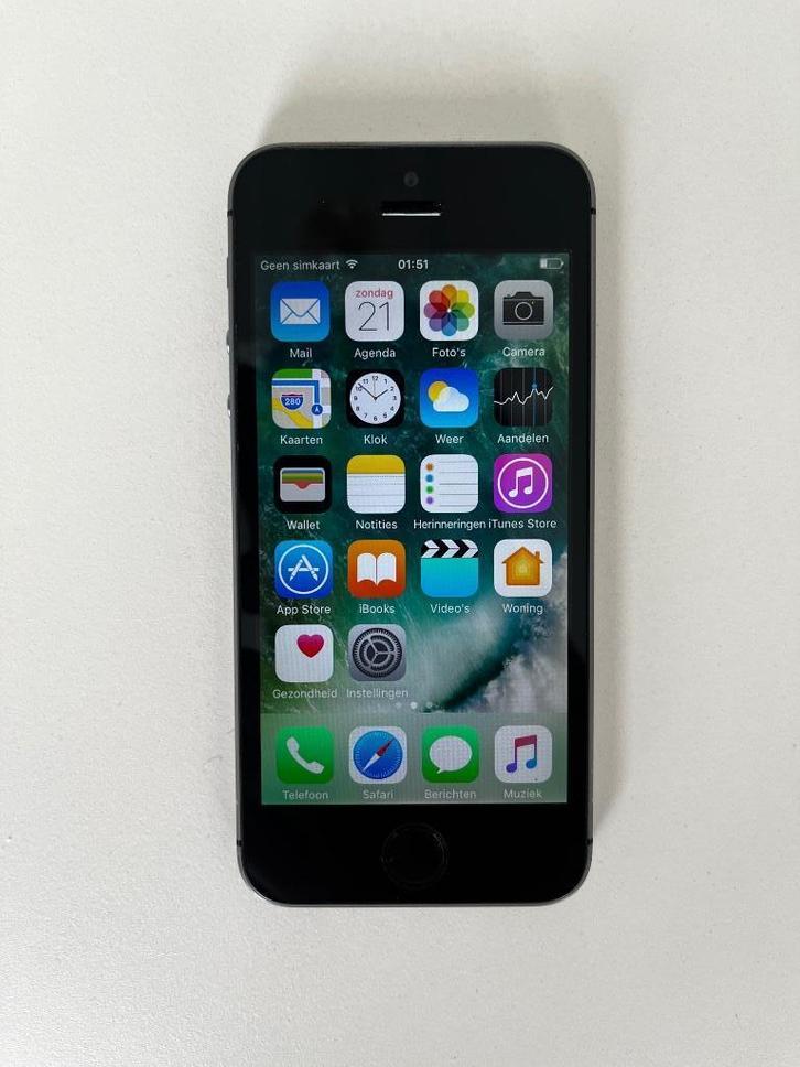 iPhone 5S - 16GB, Telecommunicatie, Mobiele telefoons | Apple iPhone, Gebruikt, 16 GB, Zonder abonnement, Zonder simlock, iPhone 5S