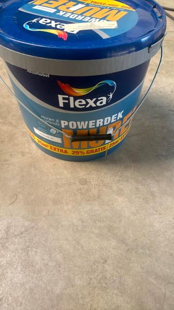 Flexa powerdek 12,5 Liter Ral 7047 Mat Telegrijs 4 beschikbaar voor biedingen