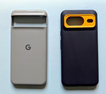2 Coques Google Pixel 8, Enlèvement ou Envoi, Utilisé, Protection, Autres marques