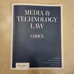 Rechten : Media & Technology Law Codex, Boeken, Ophalen, Zo goed als nieuw, Hogeschool, OWL Press