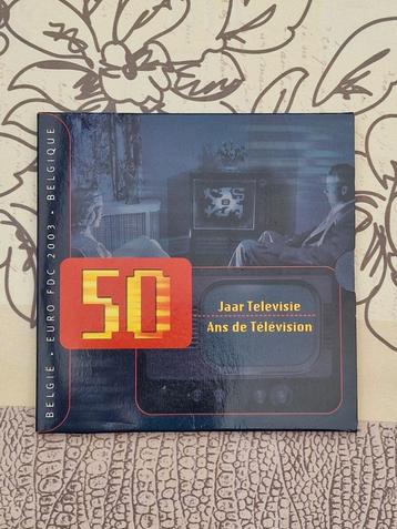 België FDC Euro 2003 - 50jaar televisie beschikbaar voor biedingen