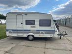 Hobby 400 caravan met voortent en luifel, Caravans en Kamperen, Particulier, Luifel, Hobby