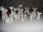 Figurines chats - 12€ le lot ou 1,5€ pour 1 - voir photos, Comme neuf, Animal, Enlèvement ou Envoi