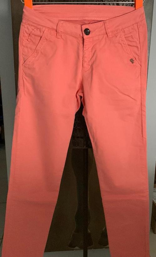 CKS zacht zalm roos  broek XS / S, Kleding | Dames, Broeken en Pantalons, Zo goed als nieuw, Maat 34 (XS) of kleiner, Overige kleuren