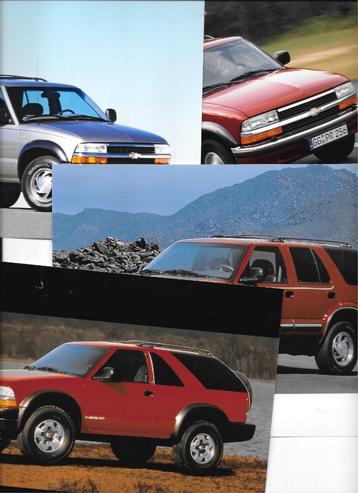 CHEVROLET BLAZER, photos de presse, Enlèvement ou Envoi, Comme neuf, Chevrolet