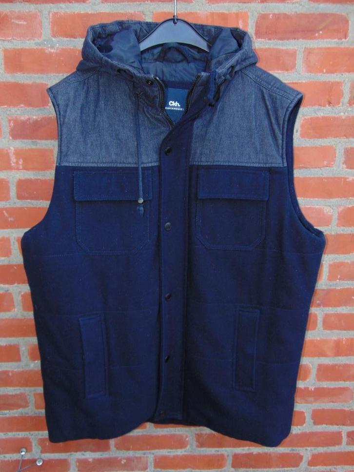 Bodywarmer in zeer goede staat, Kleding | Heren, Bodywarmers, Gedragen, Maat 56/58 (XL), Blauw, Ophalen of Verzenden
