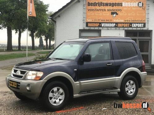 Mitsubishi Pajero 3.2 Di-D GLX HR 3 drs trekh. 2.8t Airco, Auto's, Mitsubishi, Bedrijf, Pajero, 4x4, ABS, Climate control, Cruise Control