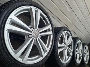 Originele 18 inch Audi A3 S3 TT A4 S4 B6 B7 velgen banden, Auto-onderdelen, 18 inch, Gebruikt, Banden en Velgen, Ophalen of Verzenden