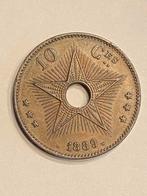 Onafhankelijke staat Congo 1889, 10 cent Leopold II