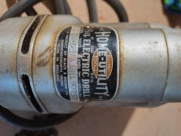 foreuse collector black et decker beschikbaar voor biedingen