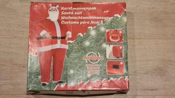 Opblaasbare kerstman / kerstkostuum beschikbaar voor biedingen