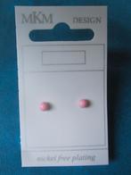 Boucles d'oreilles rose clair (NOUVEAUTÉS), Bijoux, Sacs & Beauté, Boucles d'oreilles, Enlèvement ou Envoi, Rose, Autres matériaux