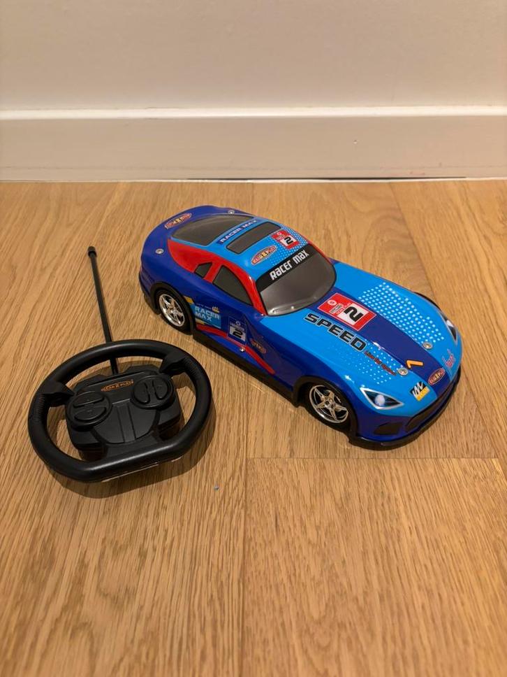 Racer Max raceauto met afstandsbediening, Kinderen en Baby's, Speelgoed |Speelgoedvoertuigen, Zo goed als nieuw, Afstandsbediening